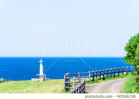 《Saga Prefecture》 Hizen Tateishi Cape Lighthouse / Suginohara Ranch Karatsu City 90566290