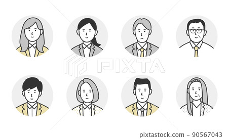 業務人圖標集 2 整體 業務人圖標集 2 整體 90567043