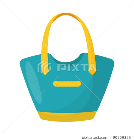 Colorful women's summer bag. Colorful women's shopping bag Colorful women's summer bag. Colorful women's shopping bag 90569336