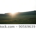 太陽落山上 90569639