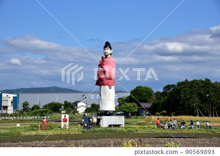 Kakashi, a huge Prince Shotoku in Ando Town Kakashi Park 90569893