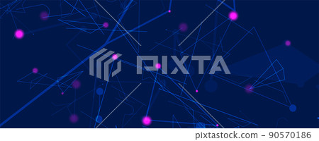 Conceptual technology illustration of artificial intelligence 90570186