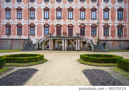 Libochovice Chateau - baroque historical building 90570519