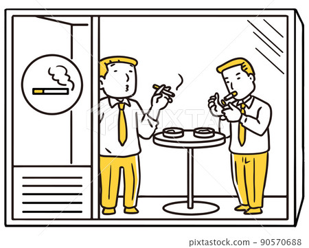 Smoking booth 90570688