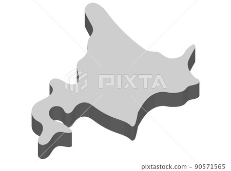 Hokkaido 3D 90571565