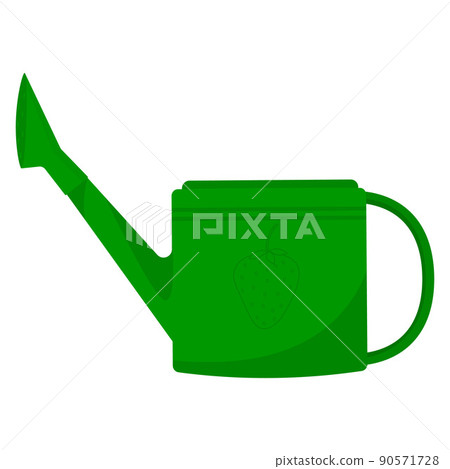 Garden watering can isolated on white background. 90571728
