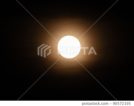 滿月 花 月亮 2020 年 5 月 7 日 日本 90572105