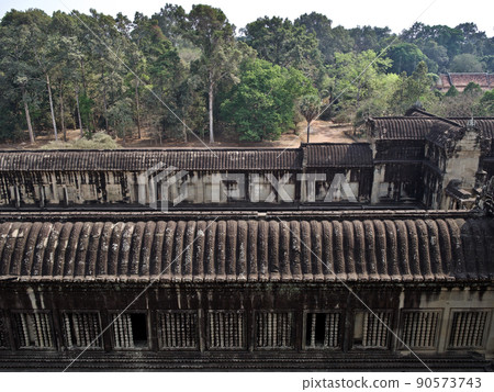 Architecture of ancient temple complex Angkor, Siem Reap Architecture of ancient temple complex Angkor, Siem Reap 90573743