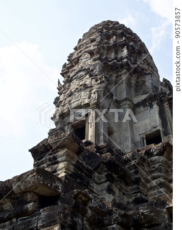 Architecture of ancient temple complex Angkor, Siem Reap 90573857