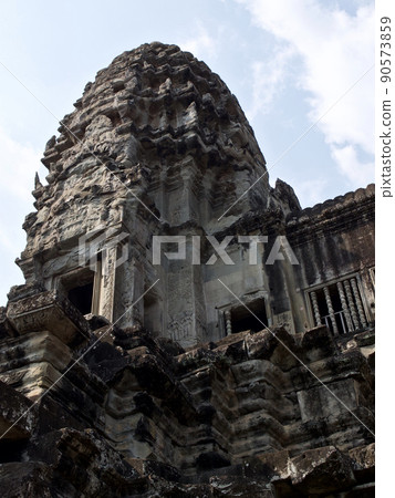 Architecture of ancient temple complex Angkor, Siem Reap 90573859