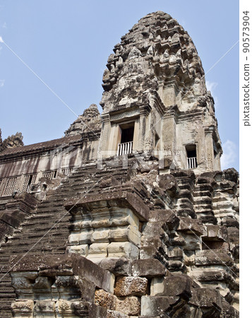 Architecture of ancient temple complex Angkor, Siem Reap 90573904