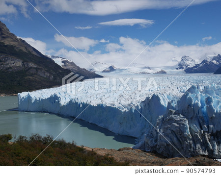 壯觀的佩里托莫雷諾冰川狀況⑥ 90574793