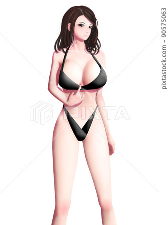 一個泳裝女士 90575063