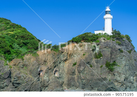 《Ehime Prefecture》 Cape Sata, Cape Sata Lighthouse, Battery Replica, Mikagoshima Observatory, Mikagoshima, Battery Remains 90575195