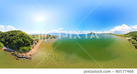 初夏琵琶湖｜航拍360度照片（VR 360°素材） 90577466