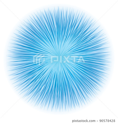 Abstract background. Explosion. Vector drawing 90578428