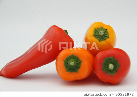 Color sweet peppers Color sweet peppers 90581978