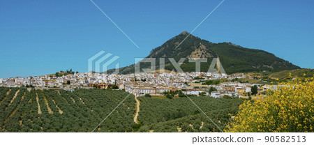 Rute, Andalusia, Spain, panoramic format 90582513