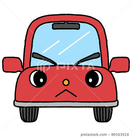 Red car is angry Red car is angry 90583918