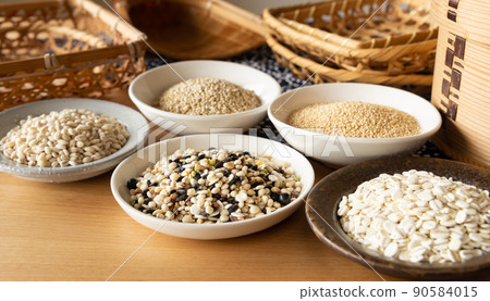 Millet pressed barley, glutinous barley, quinoa, amaranth, for rice cooking, various healthy ingredients 90584015