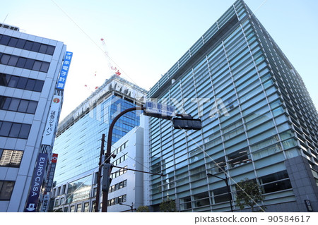 Kabutocho cityscape Kabutocho cityscape 90584617