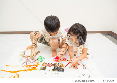 孩子們塗鴉遊戲 90584906