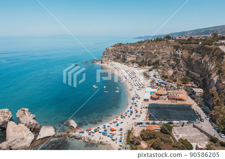 Tropea city in Calabria near the Mediterranean sea 90586205