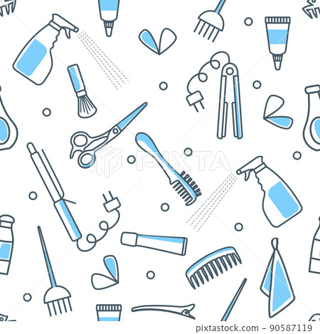 Barber Beauty Hairdressing salon Hairdresser tools Barber Beauty Hairdressing salon Hairdresser tools 90587119