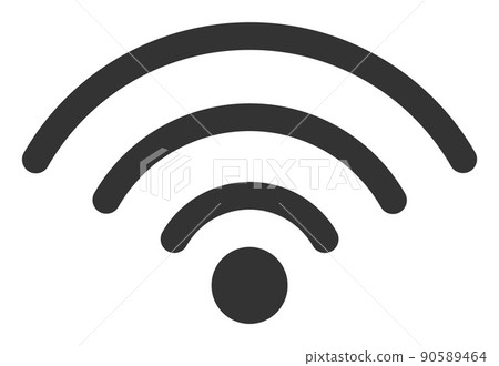 Internet Spot - Raster Icon Illustration 90589464