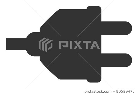 Electric Plugin - Raster Icon Illustration Electric Plugin - Raster Icon Illustration 90589473