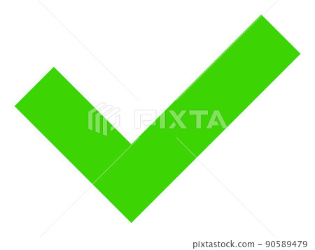 Approve - Raster Icon Illustration 90589479