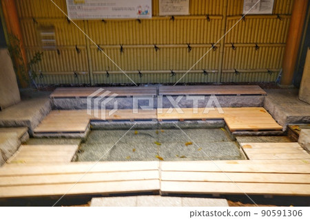 [湯田溫泉] 溫泉小鎮的免費足浴 90591306