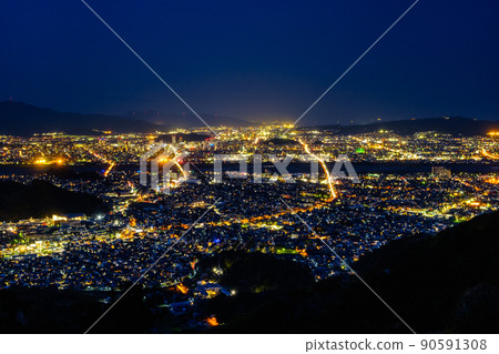 靜岡市夜景 靜岡市夜景 90591308