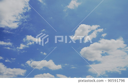 June sky and clouds 90591796