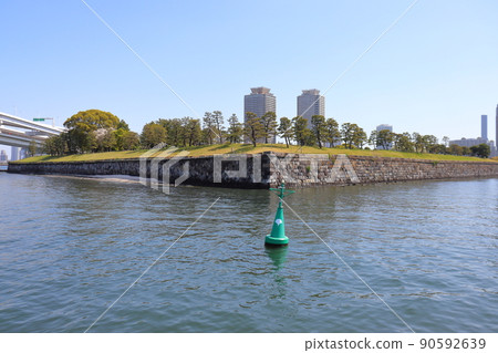 台場3號台場公園和浮標儀式 台場3號台場公園和浮標儀式 90592639