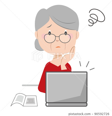 上網有問題的老人 90592726