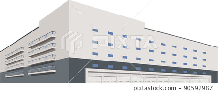 Image of distribution in a large warehouse distribution center 90592987