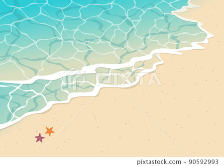 海灘插圖 90592993