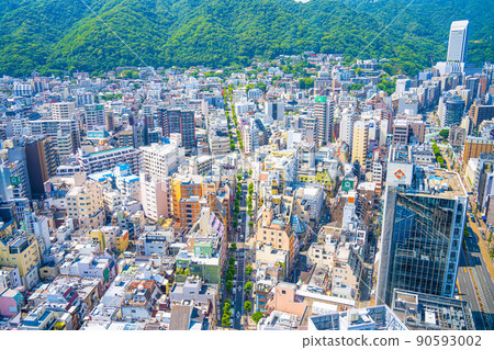 神戶市景 神戶三宮阪急大廈 展望大廳 神戶市景 神戶三宮阪急大廈 展望大廳 90593002