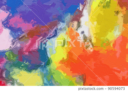 abstract oil painting texture illustration abstract oil painting texture illustration 90594073