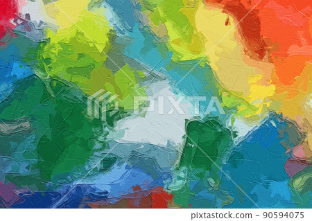 abstract oil painting texture illustration abstract oil painting texture illustration 90594075