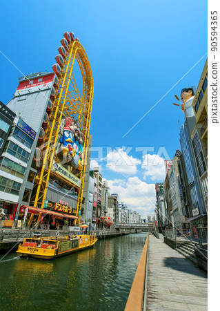大阪:多彩的南道頓堀風景 大阪:多彩的南道頓堀風景 90594365