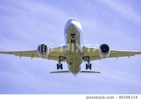 飛機降落波音787 飛機降落波音787 90596154