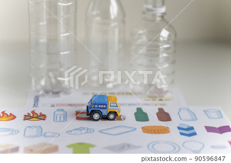 分類可回收廢PET瓶收集日期 90596847