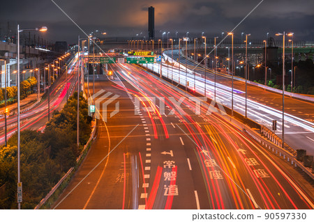 《Tokyo》 Metropolitan Expressway Bayshore Line / Transportation Logistics Image 《Tokyo》 Metropolitan Expressway Bayshore Line / Transportation Logistics Image 90597330