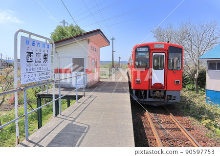 秋田內陸鐵路西高野洲站 秋田內陸鐵路西高野洲站 90597753