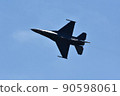 U.S. Air Force F-16 fighter flying in the sky 90598061