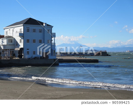 Hayama Abuzuri Coast La Mare 富士山和江之島 Hayama Abuzuri Coast La Mare 富士山和江之島 90599425