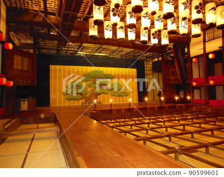 Inside the Konpira Grand Theater, Kanamaruza Inside the Konpira Grand Theater, Kanamaruza 90599601