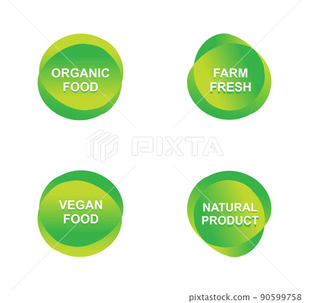 Natural Organic Product Healthy Sign Natural Organic Product Healthy Sign 90599758